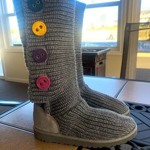 UGG Sweater Knit Boots